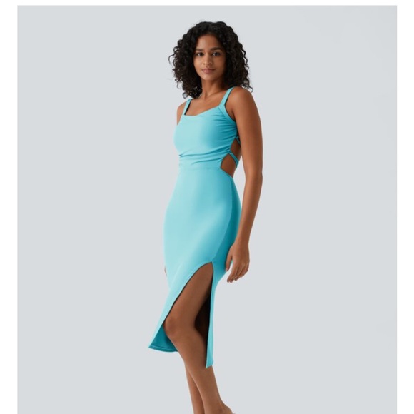 HALARA Blue Midi Dress - Picture 3 of 3